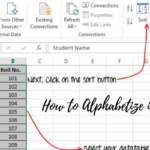 how to alphabetize in excel
